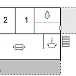 아파트 2 Bedroom Stunning In
